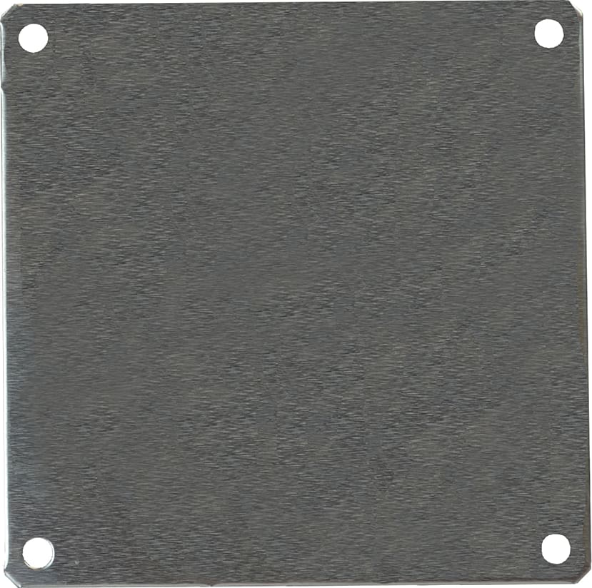 Allied Moulded PLA88 Aluminum Enclosure Back Panel for Use with 8' x 8'