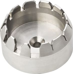 Alluris FMT-953 - Slotted Body for Terminal Adapter, Mini-Crimps