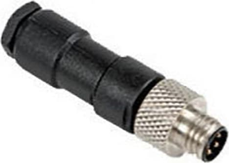 Altech CNM08-S4LP0-BP5 - Field-Wired Conn., M8, Male, Straight, 4-pos, Nut