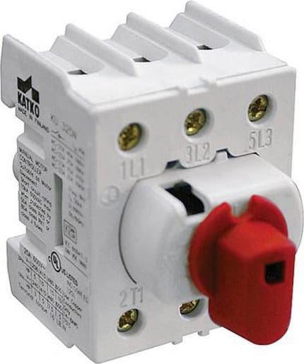 Altech KU325N - Disconnect Switch, Extended Direct Handle, 3-Pole, 25A, 600V (KNF320N)
