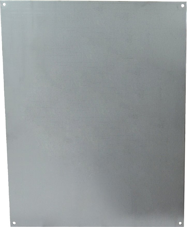 Allied Moulded PG206 Galvannealed Steel Enclosure Back Panel for AM2068