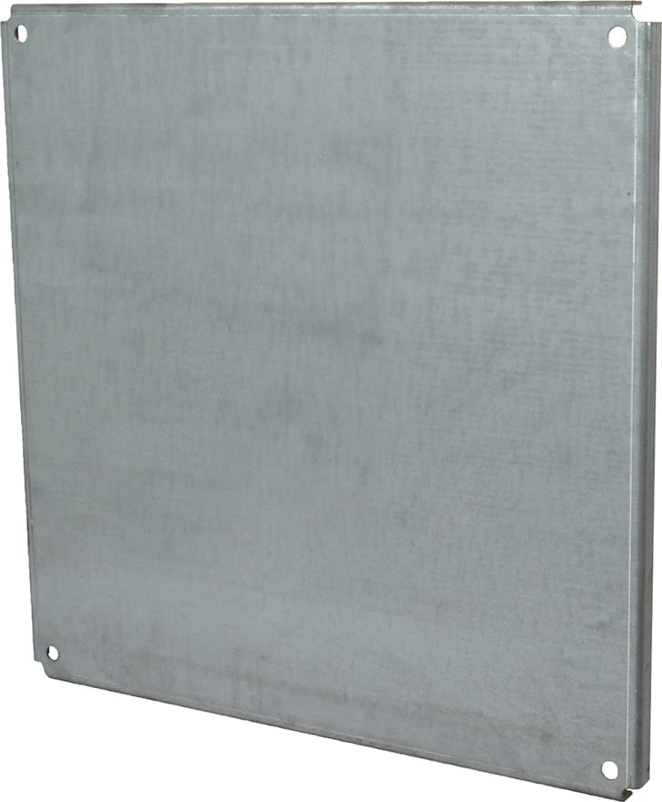 Allied Moulded PG2424 Galvannealed Steel Enclosure Back Panel for AM24240, AM24248