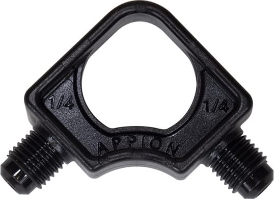 Appion HH1414 - MegaFlow Hose Hanger, 5 pack of 1/4in FL to 1/4in FL Fittings