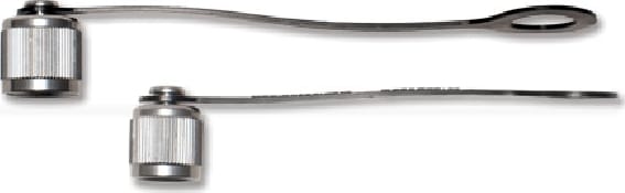 Appion KTCAP10-14 - MegaSeal 1/4' Cap with Strap, 10 pack