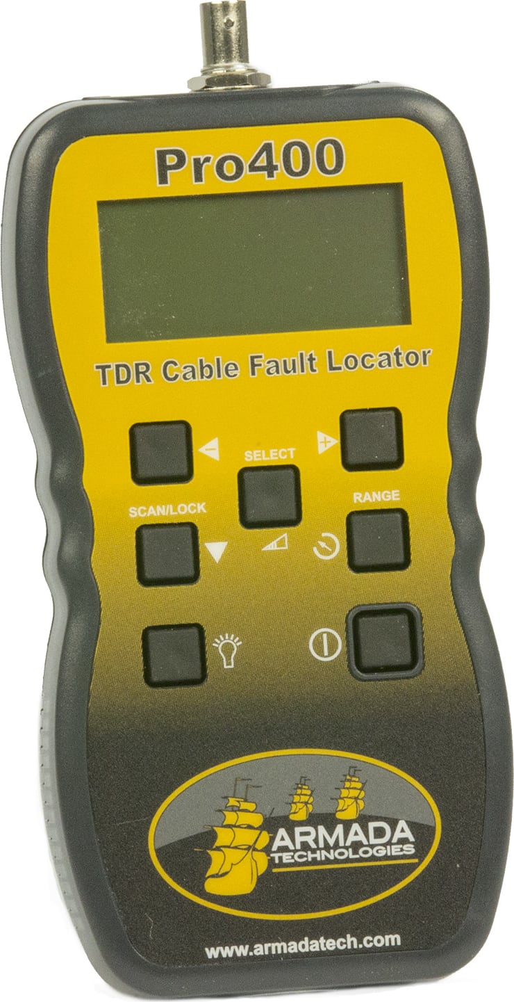 Armada Pro400 - Handheld Graphical TDR Cable Fault Locator