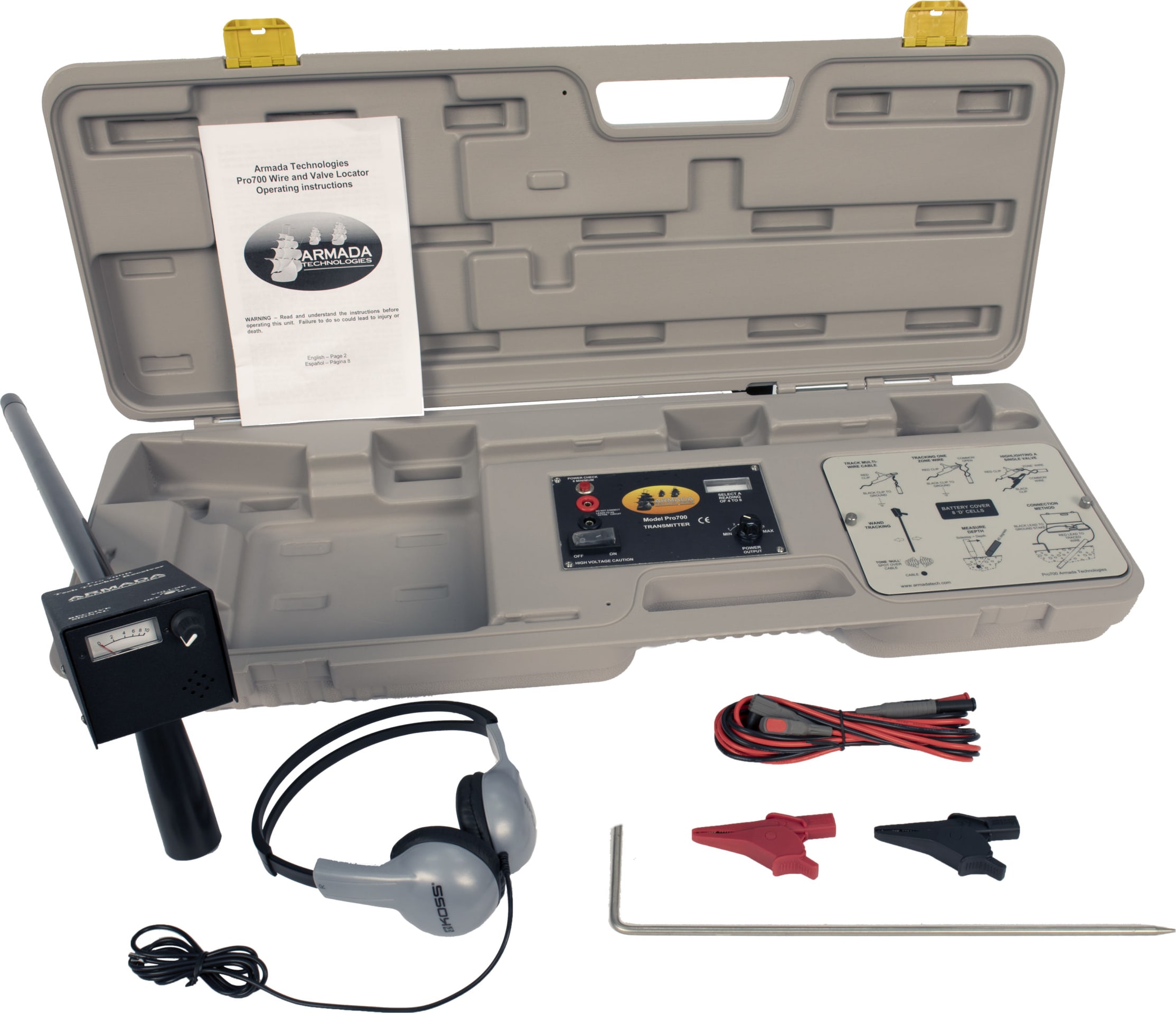 Armada Pro700 - Underground Wire and Sprinkler Valve Locator