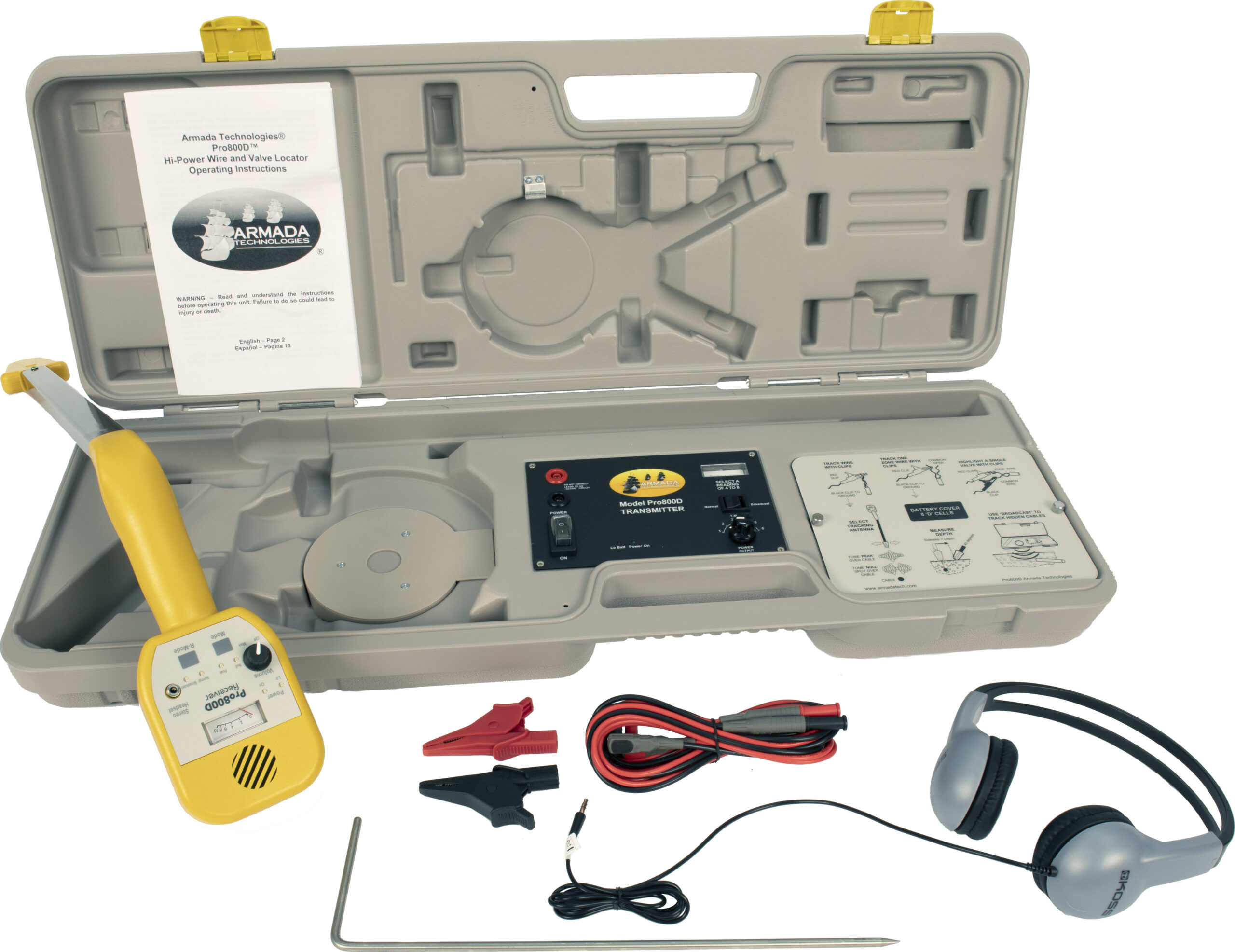 Armada Pro800D - Hi-Power Wire and Valve Locator
