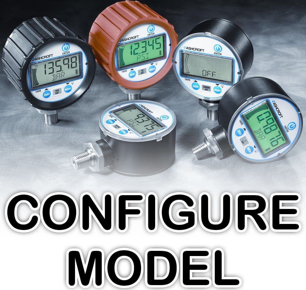 Ashcroft DG25 Process Pressure Gauges - Configure Model