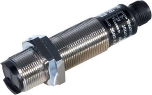 Autonics BR100-DDT Photoelectric Sensor, Diffuse Reflective, Light and Dark On, NPN Output, 12-24 VDC