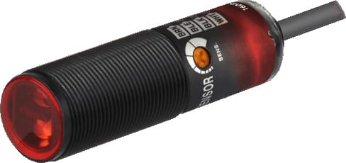 Autonics BRQP400-DDTA-P - Sensor, Photo, Plastic body, Diffuse reflective, 400mm Sensing Distance, Light and Dark On, PNP Output, 10-30 VDC