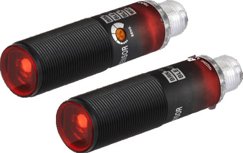 Autonics BRQP5M-TDTA-C - Sensor, Photo, Plastic body, Through beam, 5M Sensing Distance, Light and Dark On, NPN Output, Connector type, 10-30 VDC