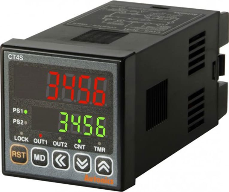 Autonics CT4S-2P4 Stopwatches / Timers / Clocks