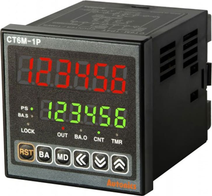 Autonics CT6M-2P4T Stopwatches / Timers / Clocks
