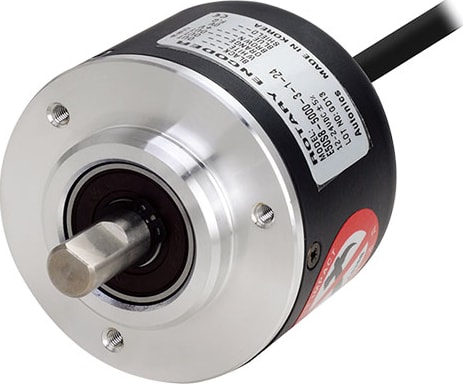 Autonics E50S8-1000-6-L-24 - Encoder, Incremental, Diametor 50mm, 8mm Shaft, 1000 PPR, A, A/, B, B/, Z, Z/ Line driver output, 12-24VDC