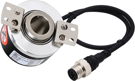 Autonics E60H20-100-3-V-24-C - 60mm Incremental Rotary Encoder (Hollow Shaft Type)