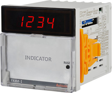 Autonics FX4M-I4 - Standard Digital Counter/Timer, 4 Digit, Indicator Only