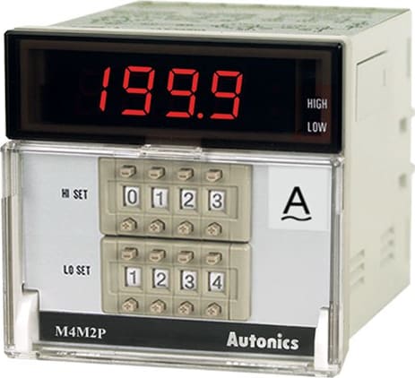 Autonics M4M2P-AA-5 Digital Panel Meter For Measuring Voltage
