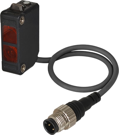 Autonics BJR3M-PDT-W-P-F Compact Oil Proof Type Photoelectric Sensor, Retroflective Type, 3M Sensing Distance