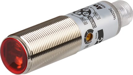 Autonics BRQM100-DDTA-C Cylindrical Photoelectric Sensor, 100mm Sensing Distance