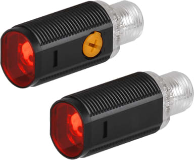 Autonics BRQP30M-TDTB-C - Cylindrical Type Photoelectric Sensor, Plastic, Front Sensing Type, 30m, Through-beam type, Connector type, NPN Open Collector Output