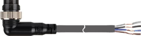 Autonics CLDH4-5P Connector Cables for PT-C Sensor Distribution Boxes
