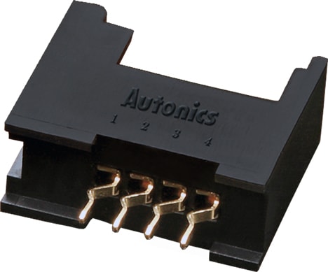 Autonics CNE-B04 Board mount socket, 4pin, 1 Line