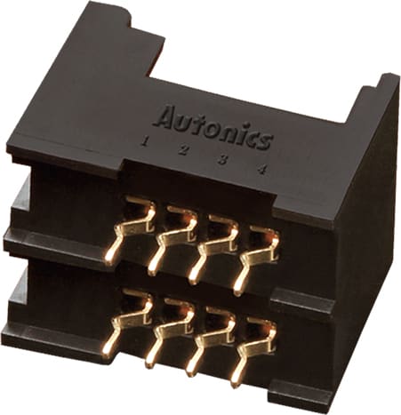 Autonics CNE-B204 Board mount socket, 4pin, 2 Line