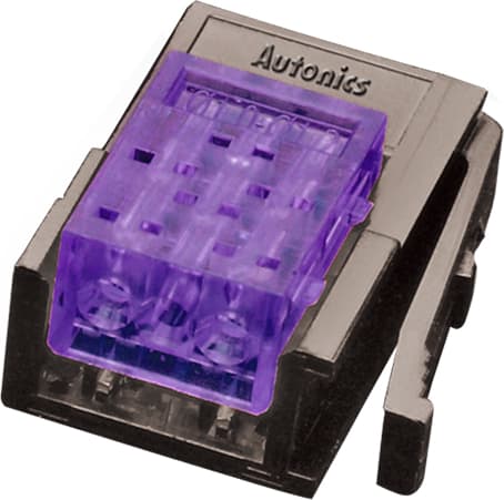 Autonics CNE-P03-VT Wire mount plug, Violet, 3pin