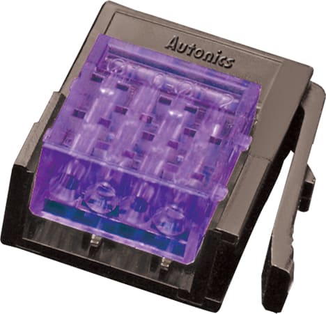 Autonics CNE-P04-VT Wire mount plug, Violet, 4pin