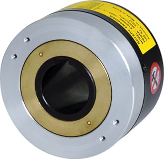 Autonics E100H35-1024-3-T-5 - Encoder, Incremental, Hollow 35mm Shaft, 1024 PPR, A,B,Z, Totempole Output, 5VDC.