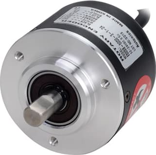 Autonics E50S8-1000-3-N-24 - Rotary Encoder, Incremental, 50mm, 8mm Shaft, 1000 PPR, NPN Open Collector Output, 12-24VDC