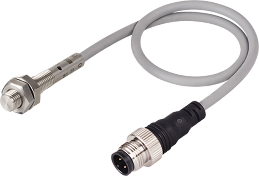 Autonics PRFDWT08-2DO-IV - Full Metal, Cylindrical, Long Sensing Distance, Cable Connector Type Proximity Sensor