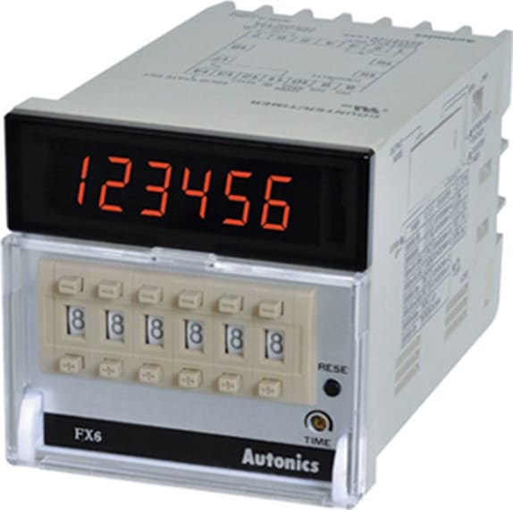 Autonics FX4Y-I-100-240VAC - Counter and Timer. W72xH36mm, 4-Digit, LED