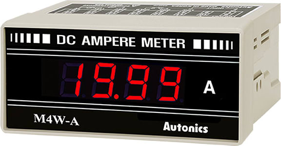 Autonics M4W-DA-6 - Digital Ammeter, DC current, AVG, 19.99A