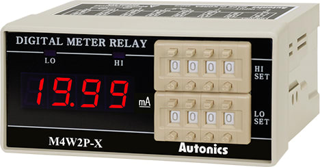 Autonics M4W2P-DI-XX Digital Voltmeter