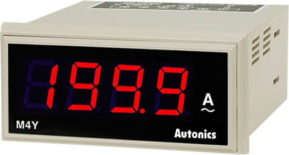 Autonics M4Y-AA-5 - Digital Ammeter, AC current, AVG, 199.9A