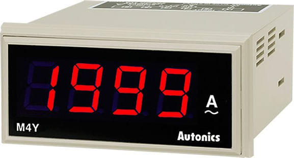 Autonics M4Y-AA-6 - Digital Ammeter, AC current, AVG, 1999A