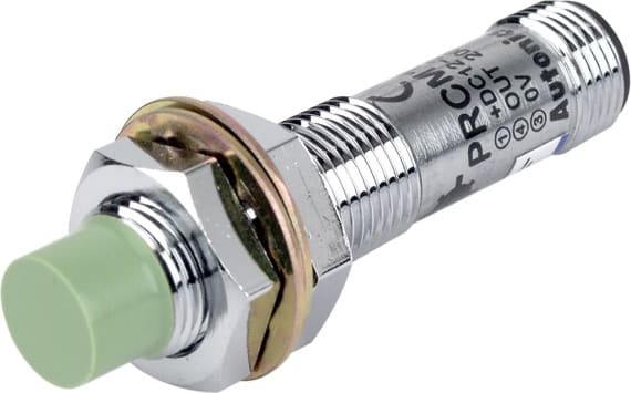 Autonics PRACM12-2DP Sensor, Inductive Prox, 2mm Sensing