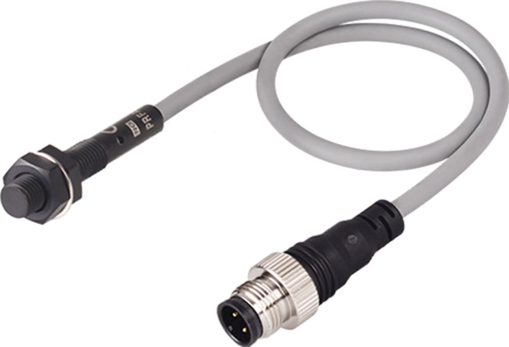 Autonics PRFDAWT08-2DO-IV - Full Metal, Cylindrical, Long Sensing Distance, Spatter-Resistance, Cable Connection Type