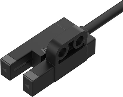 Autonics BS5-F1M - Photomicro Sensor Through-beam Type, ≤0.05mm, NPN Open Collector, Light and Dark On, F-Type, Cable Type