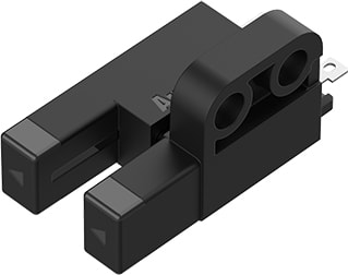 Autonics BS5-F2M - Photomicro Sensor Through-beam Type, ≤0.05mm, NPN Open Collector, Light and Dark On, F-Type, Connector Type