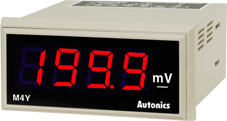 Autonics M4Y-DV-1 - Digital Voltmeter, DC voltage, AVG, 199.9mV
