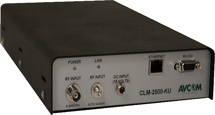 Avcom CLM-2500-CTX Extended Small Form Factor Spectrum Analyzer (5MHz - 2500MHz, 5.5GHz - 6.5GHz)