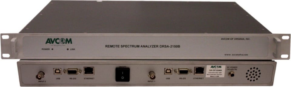 Avcom DRSA-2500B Multiple SBS Spectrum Analyzer (5MHz - 2500MHz)