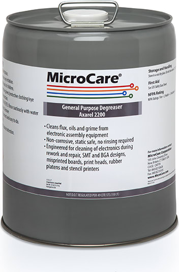 MicroCare MCC-AXLP - General Purpose Degreaser, Axarel 2200 (5 Gallon)