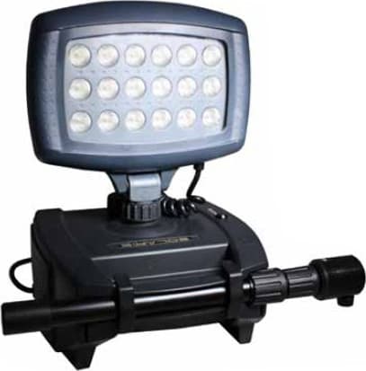 B&W solaris-lite Black Ultra High-Impact ABS Plastic Case with High Powered 50,000-Hour LED Flood Light