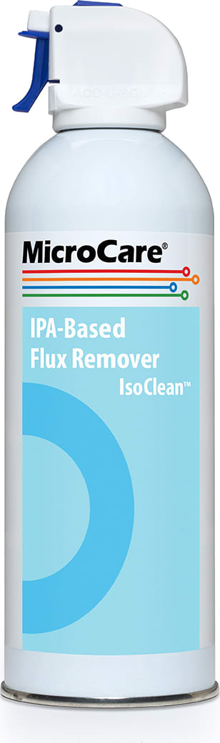 MicroCare MCC-BAC - IPA Flux Remover, IsoClean (10 oz Aerosol)