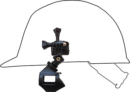 Bartec BPX-AC-OXMOUNT - Orbit X Helmet Mounting Kit