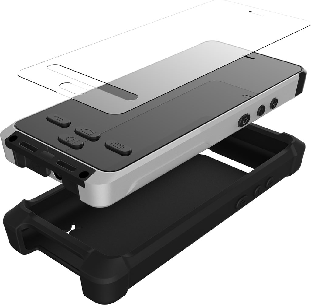 Bartec BPX-AC-PRO-BL-WR-BUNDLE - Black Silicone Casing, Screen Protector, and Wrist Strap