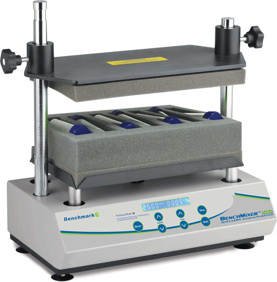 Benchmark BV1010-TST - BenchMixer XLQ Multi-Tube Vortexer for QuEChERS, 115V
